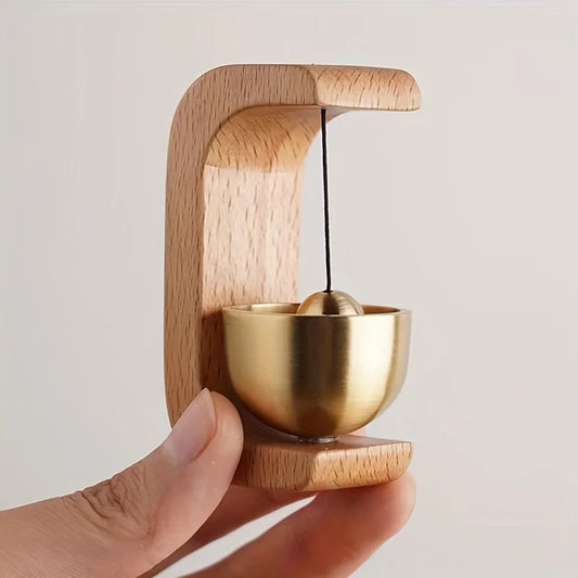 Wooden Wind Chimes Wireless Doorbell