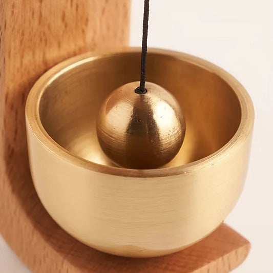 Wooden Wind Chimes Wireless Doorbell